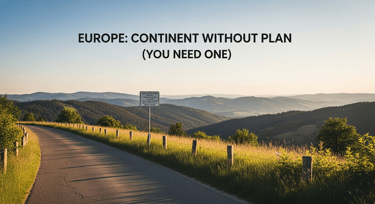 The Europe Road Trip: How to Drive the Continent Without a Plan (and Why You Need One)