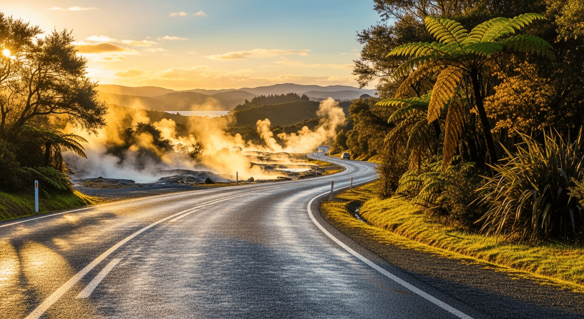 Rotorua: Geothermal Theater road trip