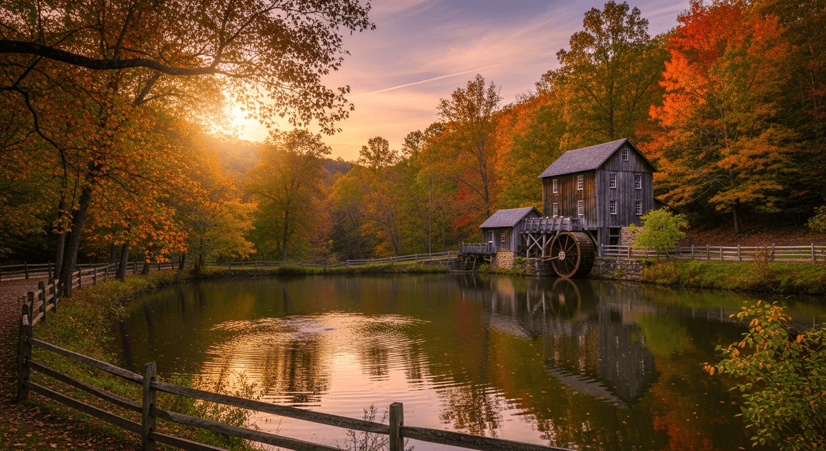 Mabry Mill: Where Time Moves at Millstone Speed road trip