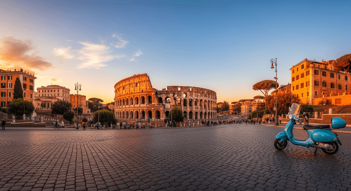 Rome: The Eternal Traffic Jam road trip