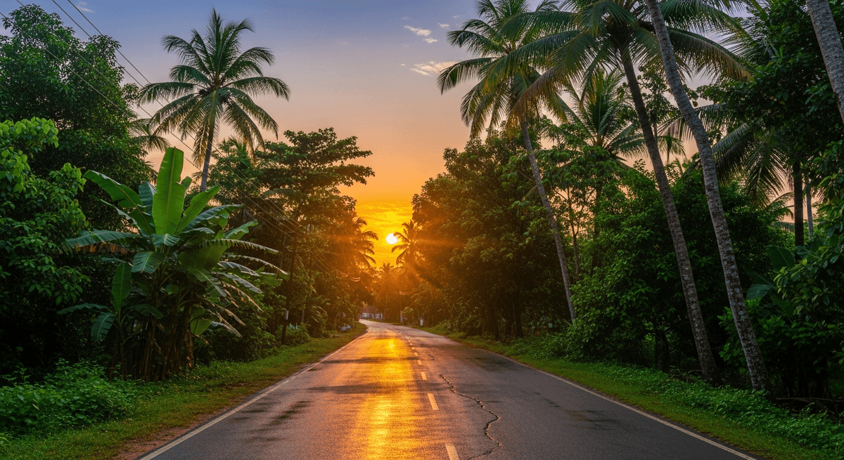 Alleppey: Where Time Flows Backward road trip