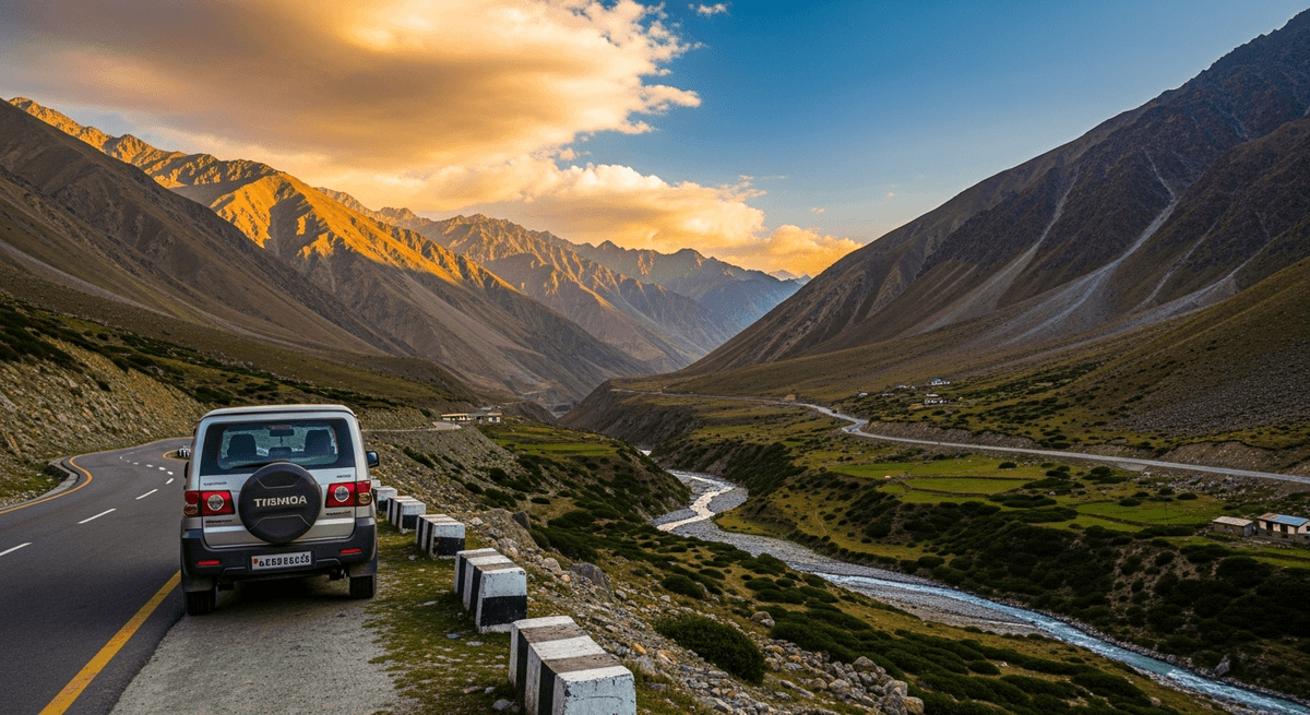 Keylong and Jispa: Civilization's Last Comfortable Outposts road trip