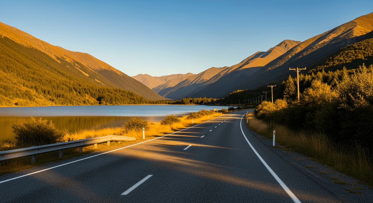 The Avenue of the Mirror Lakes road trip