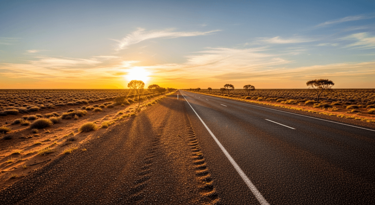 The 90 Mile Straight: Meditation on Infinity road trip