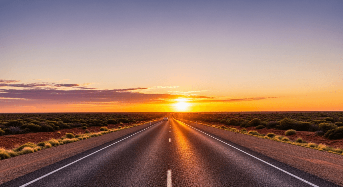 Border Village: The Halfway Point Oasis road trip