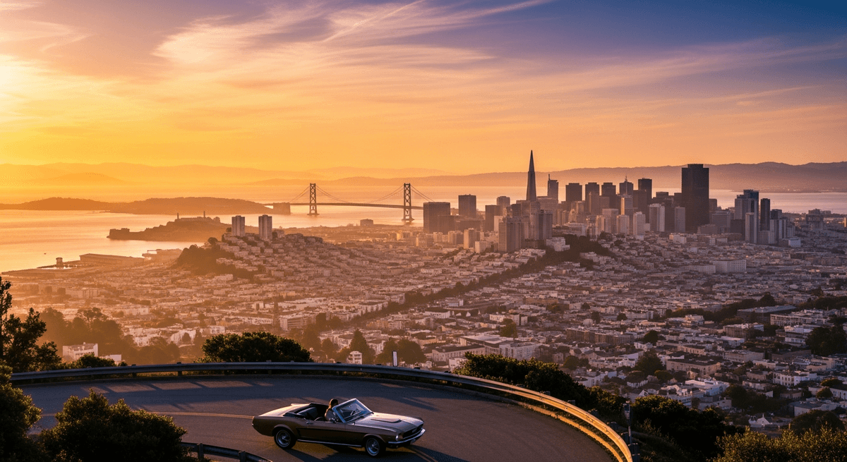 San Francisco: The Magnificent Departure road trip