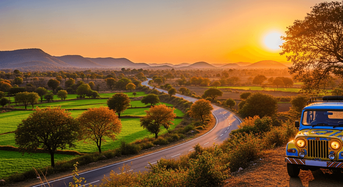 The Royal Route: A Circuit of Colour and Grandeur road trip
