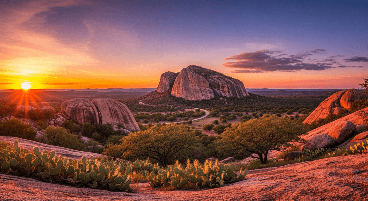 Enchanted Rock State Park: Pink Granite and Geological Drama road trip